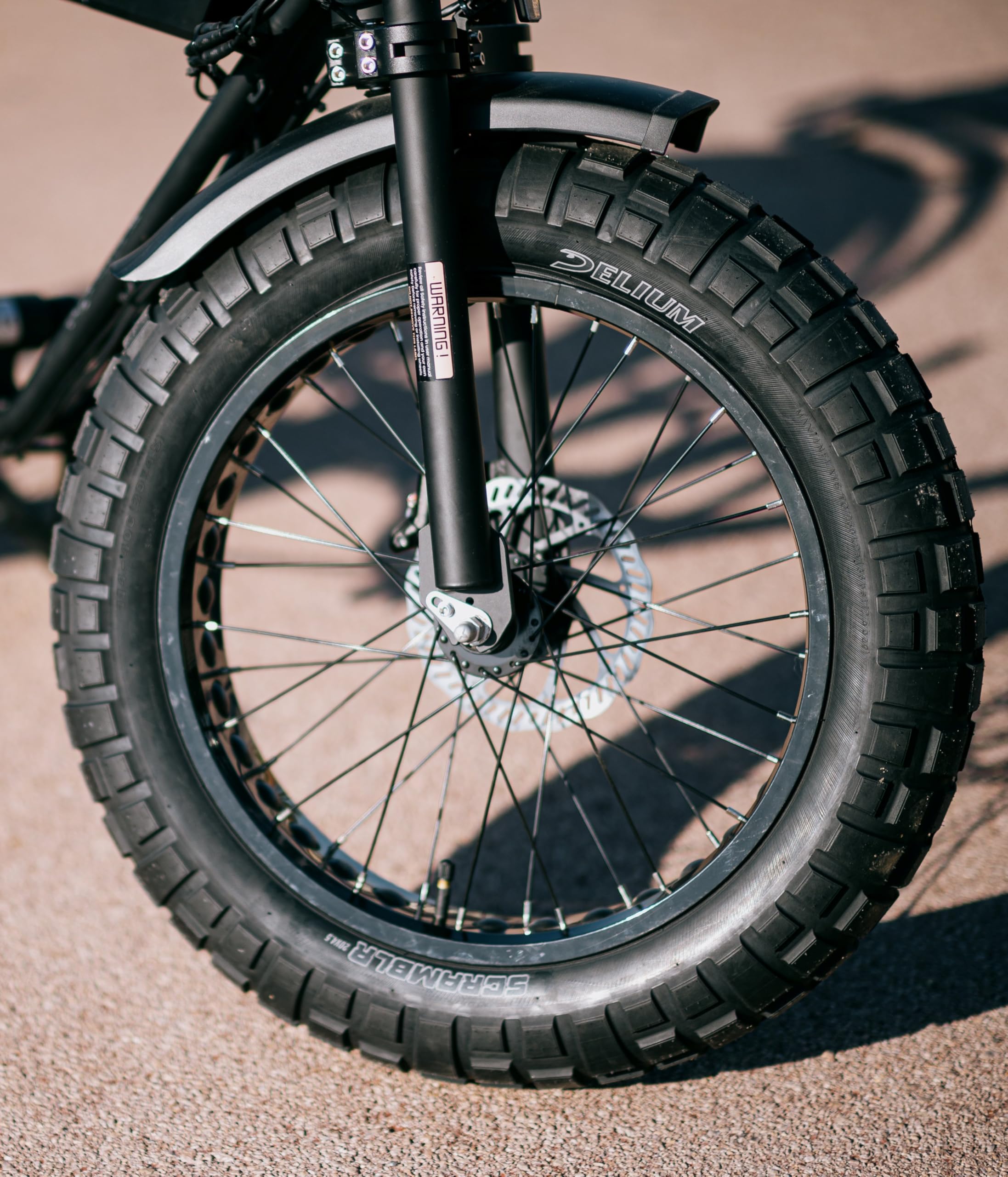 Deli Tire 20 Zoll Reifen für Elektrofahrräder SA-314 Scramblr E-Bike 20x4.50 TT für Vorder- und Hinterrad