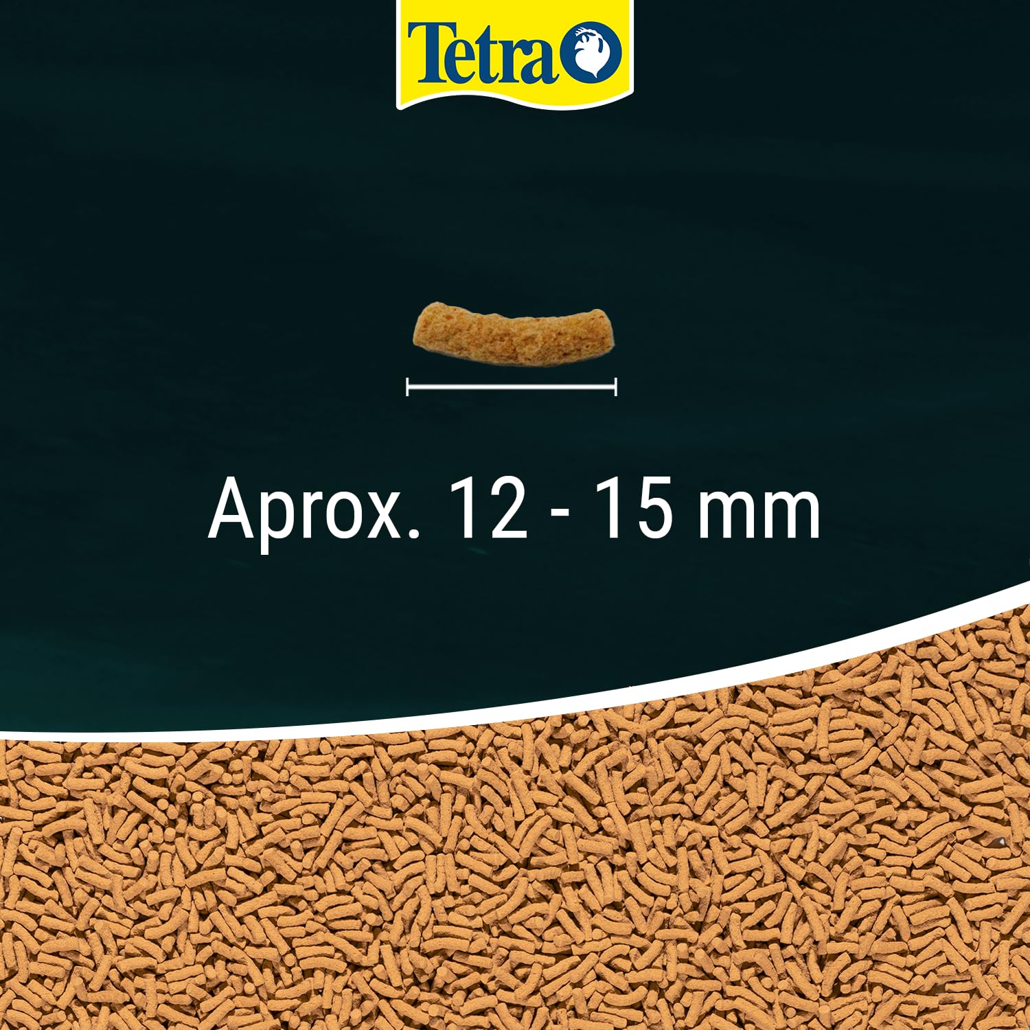 Tetra Pond Koi Sticks, Alimento para todos los peces Koi, para peces sanos, colores intensos y agua transparente, cubo de 10 L