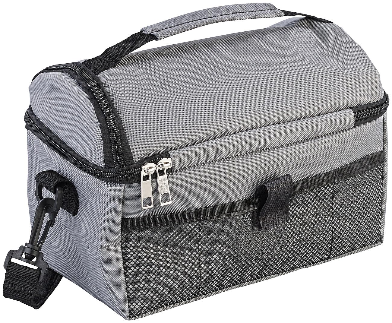 PEARL Kleine Kuehltasche: 4er-Set Falt-Mini-Kühltaschen, isoliert, wasserdicht, auslaufsicher (Kühltasche für Einkauf, Kühltasche für Lebensmittel, Dose)