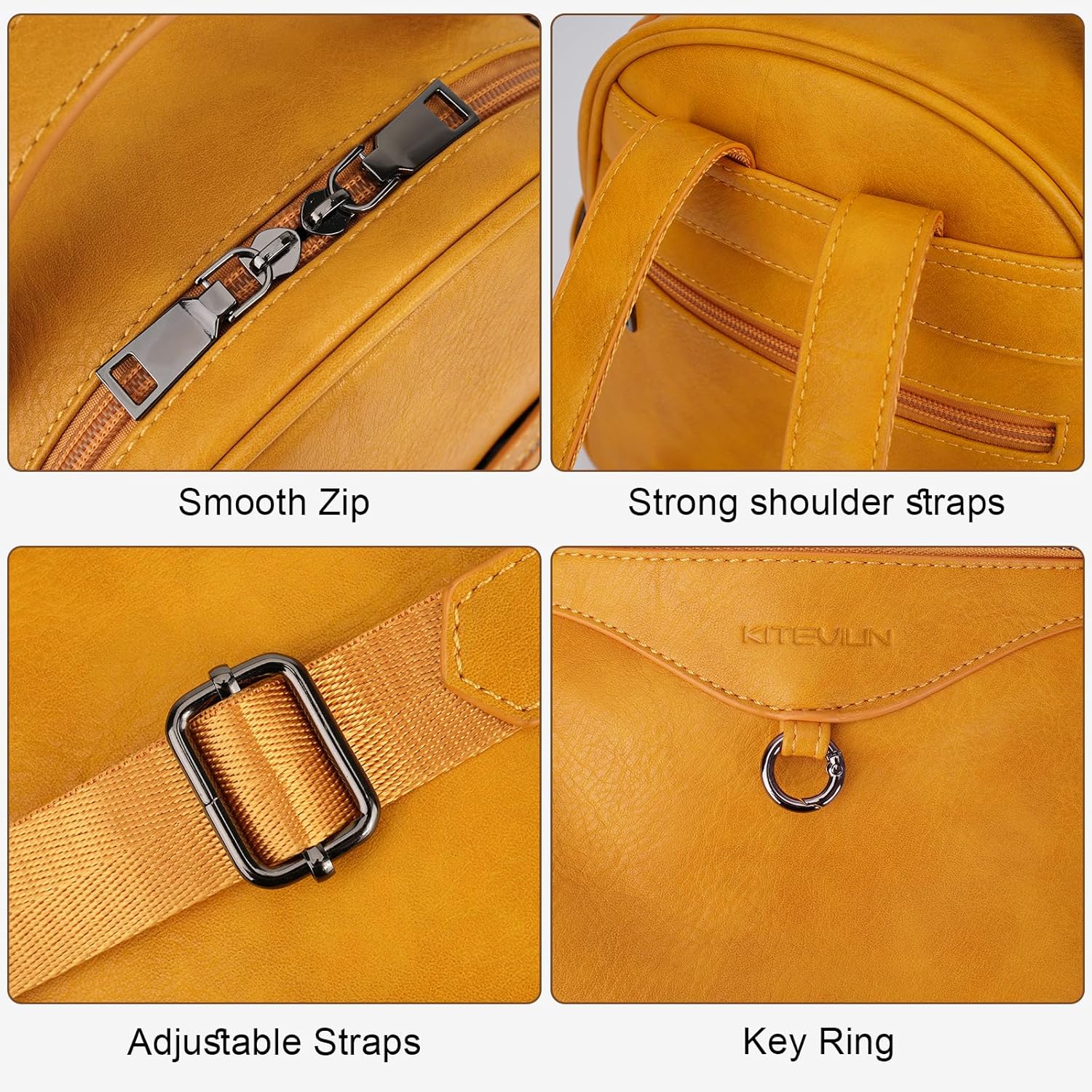 Mini Backpack Purse for Women Fashion Cute Small Travel Backpacks Daypacks Shoulder Handbag - Image 5