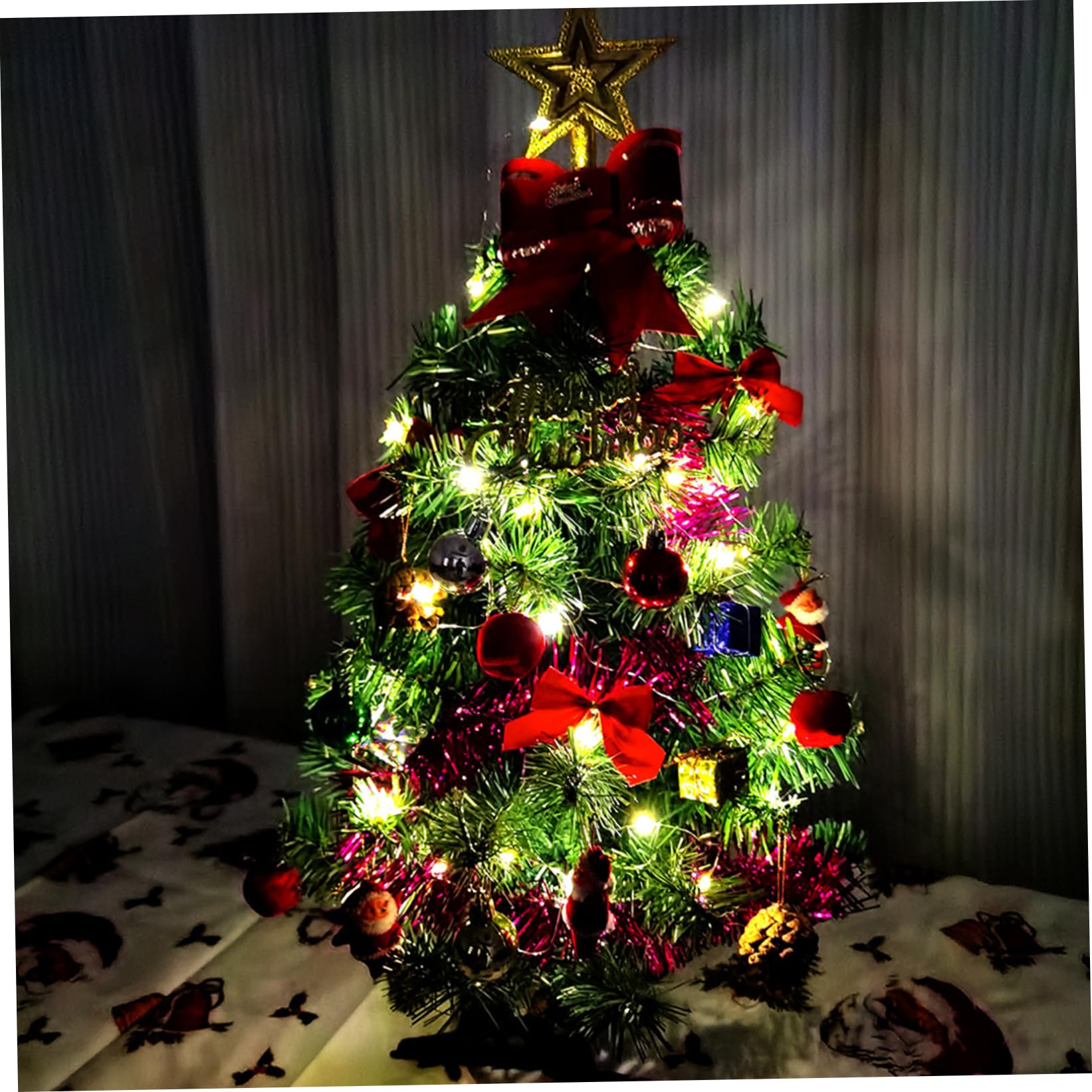 クリスマスツリー 小型 Amazon.co.jp: ミニクリスマスツリー 23.6インチ 小さな