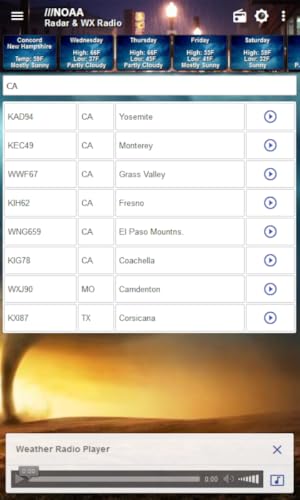 NOAA Radar & WX Radio