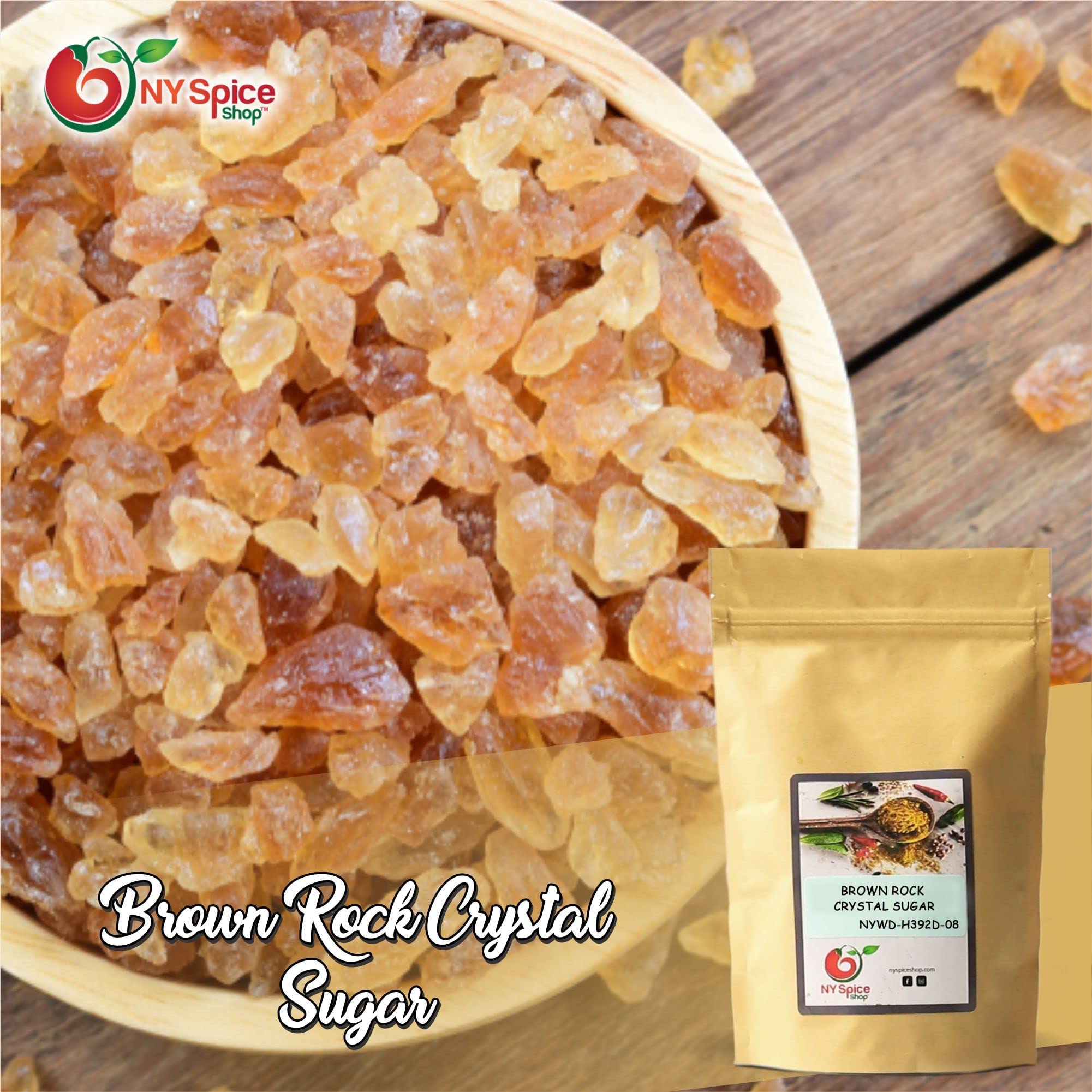 Tea Sugar Rocks Brown Sugar Crystals