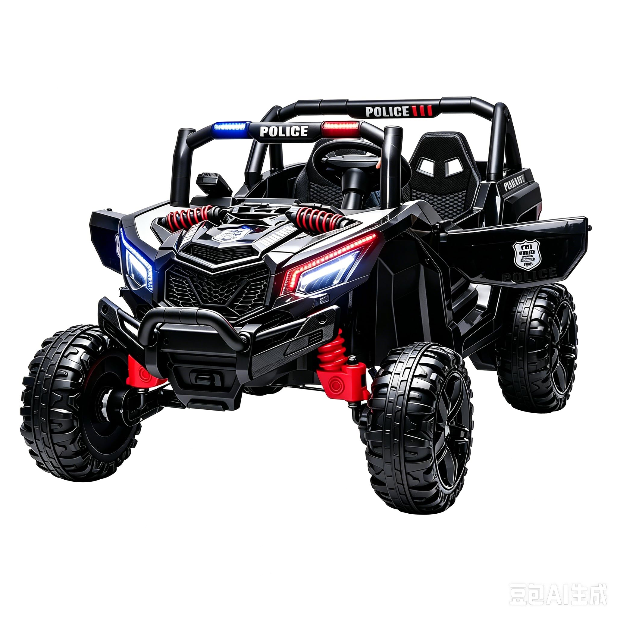 POSTACK Kid Police 4WD UTV 24V
