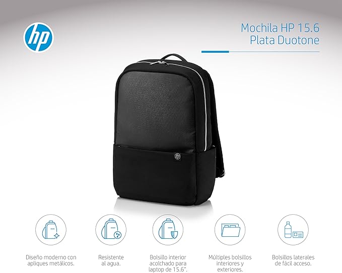 hp 15.6 duotone backpack