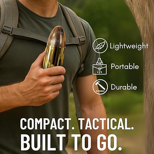 Miniatura 3 de Altavoz Bluetooth Bullet  Altavoz inalámbrico portátil, emparejamiento TWS, rango de 70 pies  IPX5 impermeable, diseño resistente para exteriores,