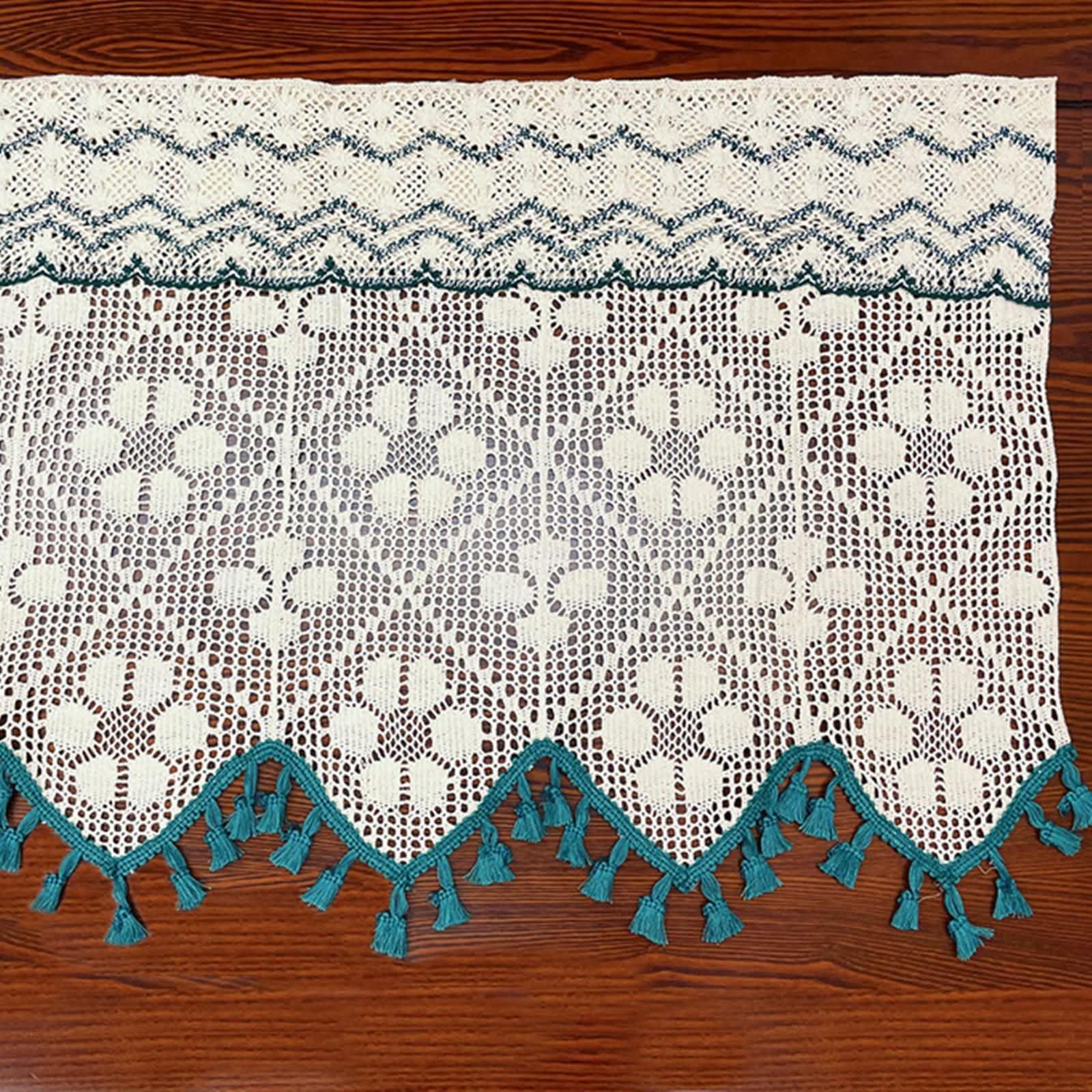 Tenda corta, 1 pezzo, larghezza 240 cm, tasca per asta