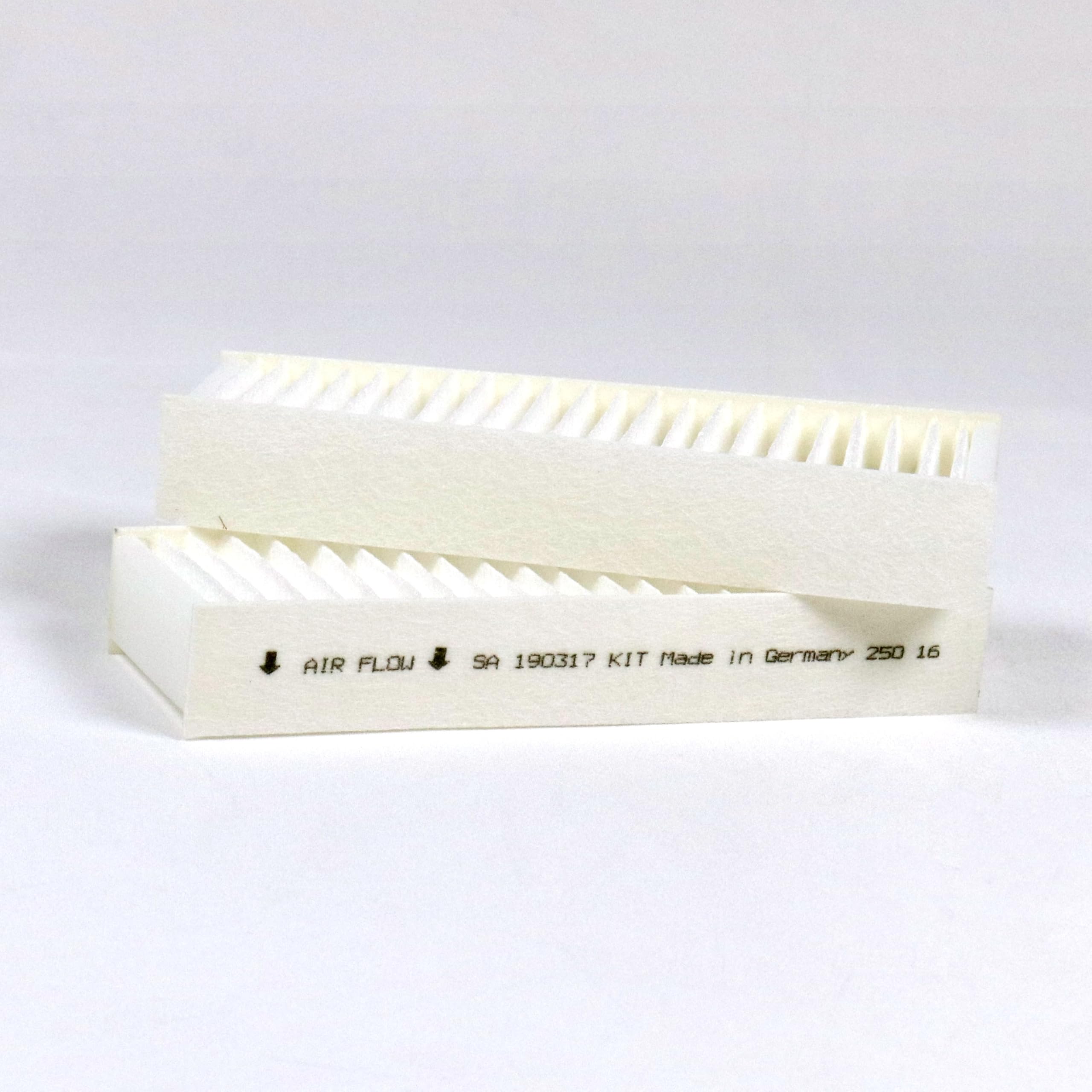Lot de 2 filtres à poussières Charbon Moteur pour Aspiration centralisée CYCLVAC – Alternative à la ref. d'origine TDFILHEC2