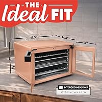 Vista 9 de Gourmia Freidora de aire para puerta francesa, horno tostador de convección de gran capacidad de 37 cuartos de galón, FryForce de 360°, pantalla