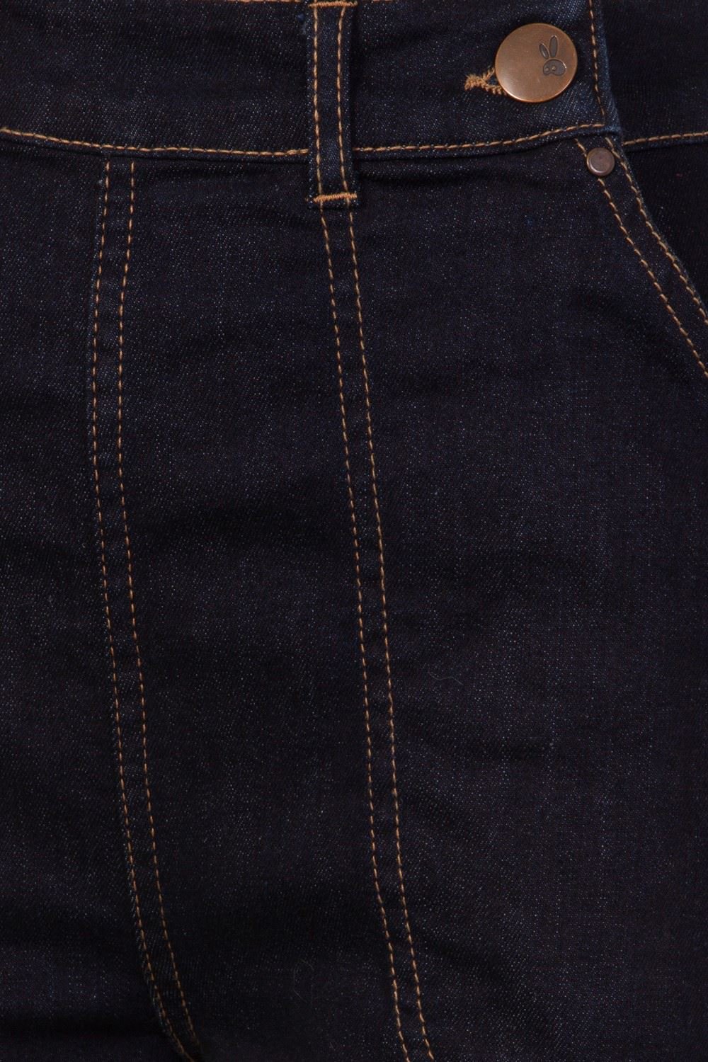 Hell Bunny Weston Denim Jeans 40er 50er Vintage Retro Rockabilly Hose Pants