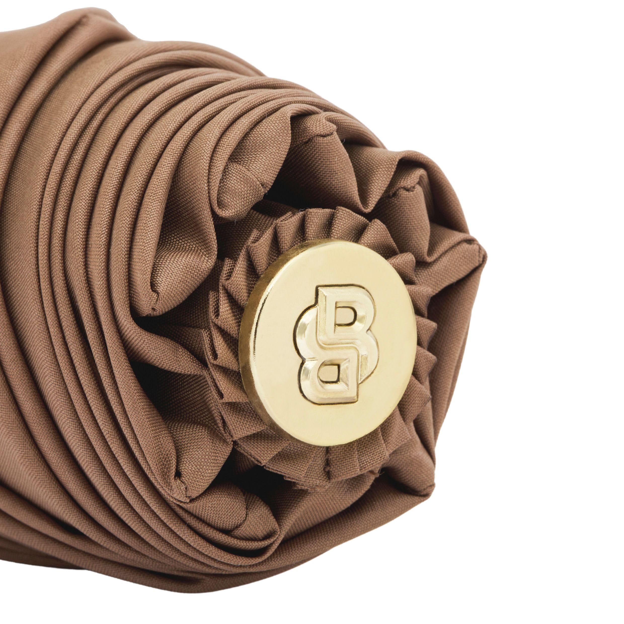 HUGO BOSS Regenschirm Double B Camel