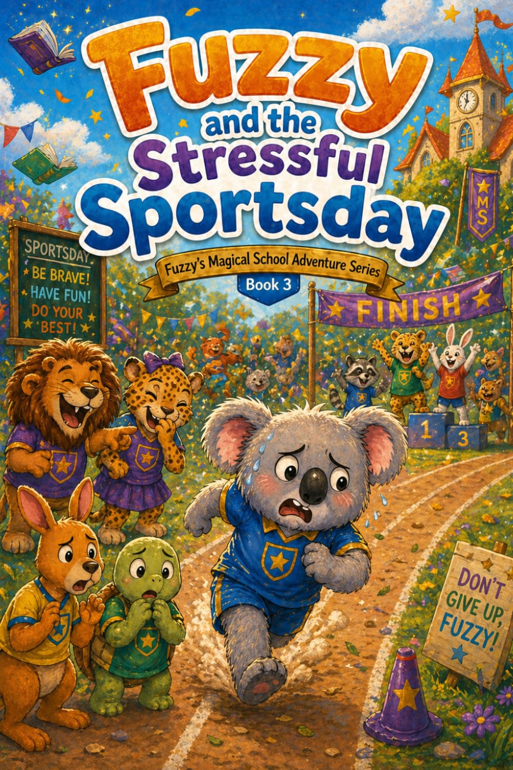 Fuzzy and the Stressful Sports Day (Fuzzy's Magical School Adventures Series)