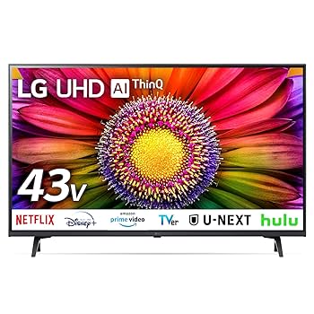 ①2022年製 LG LED LCD テレビ 43U8000PJC 公式】 (アマゾン限定) 43V型 4K液晶テレビ - 43UQ8000PJC | LG