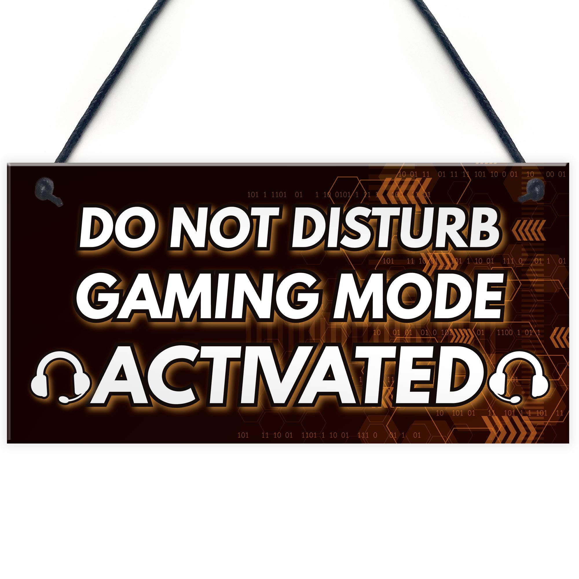 Red Ocean Gaming Christmas Gifts DO NOT DISTURB Sign Novelty Gamer Boys Bedroom Accessories Gifts For Boys