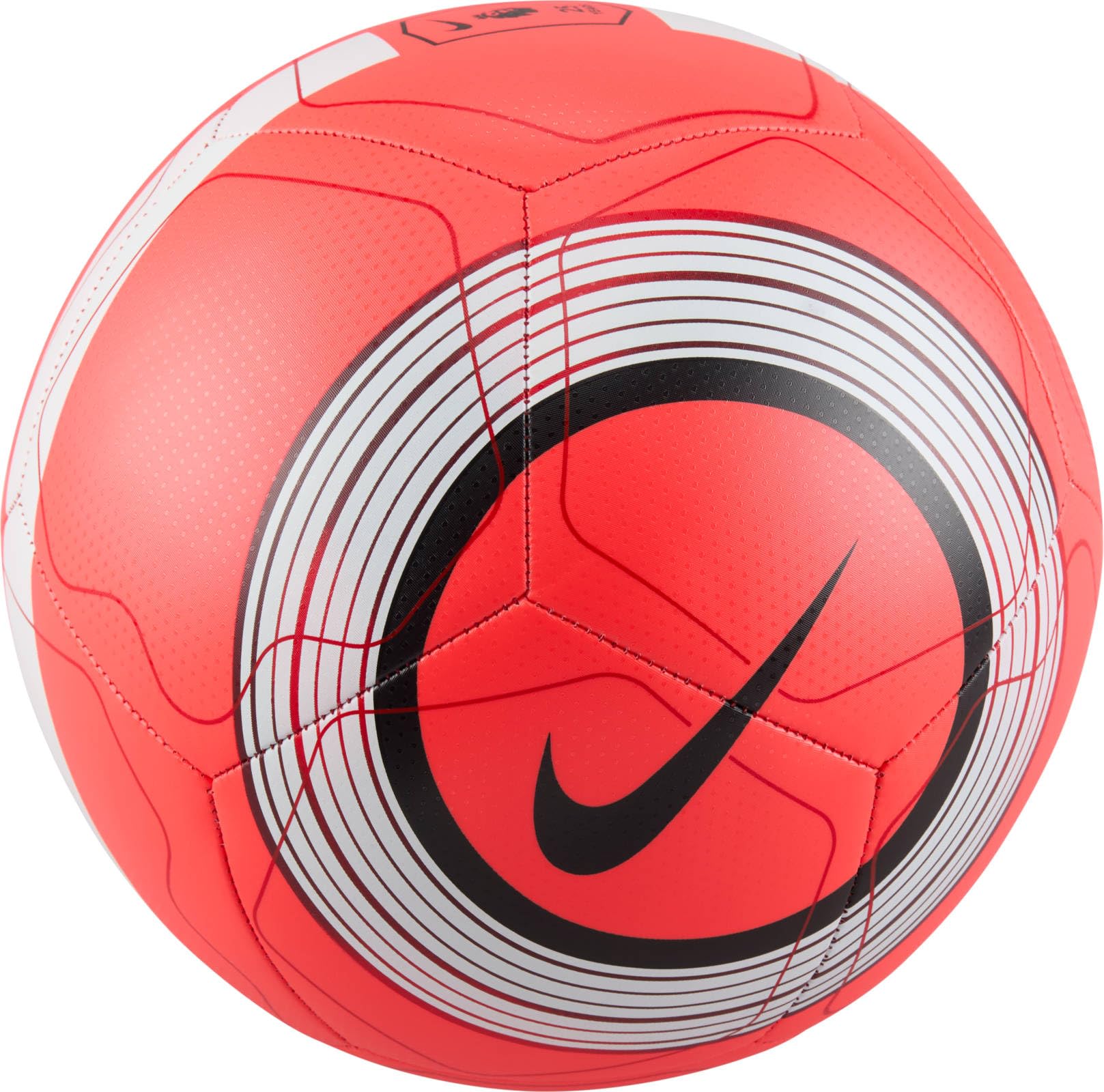 Nike Premier League FZ3048-635 5 Pitch Football Bright Crimson/White/Black