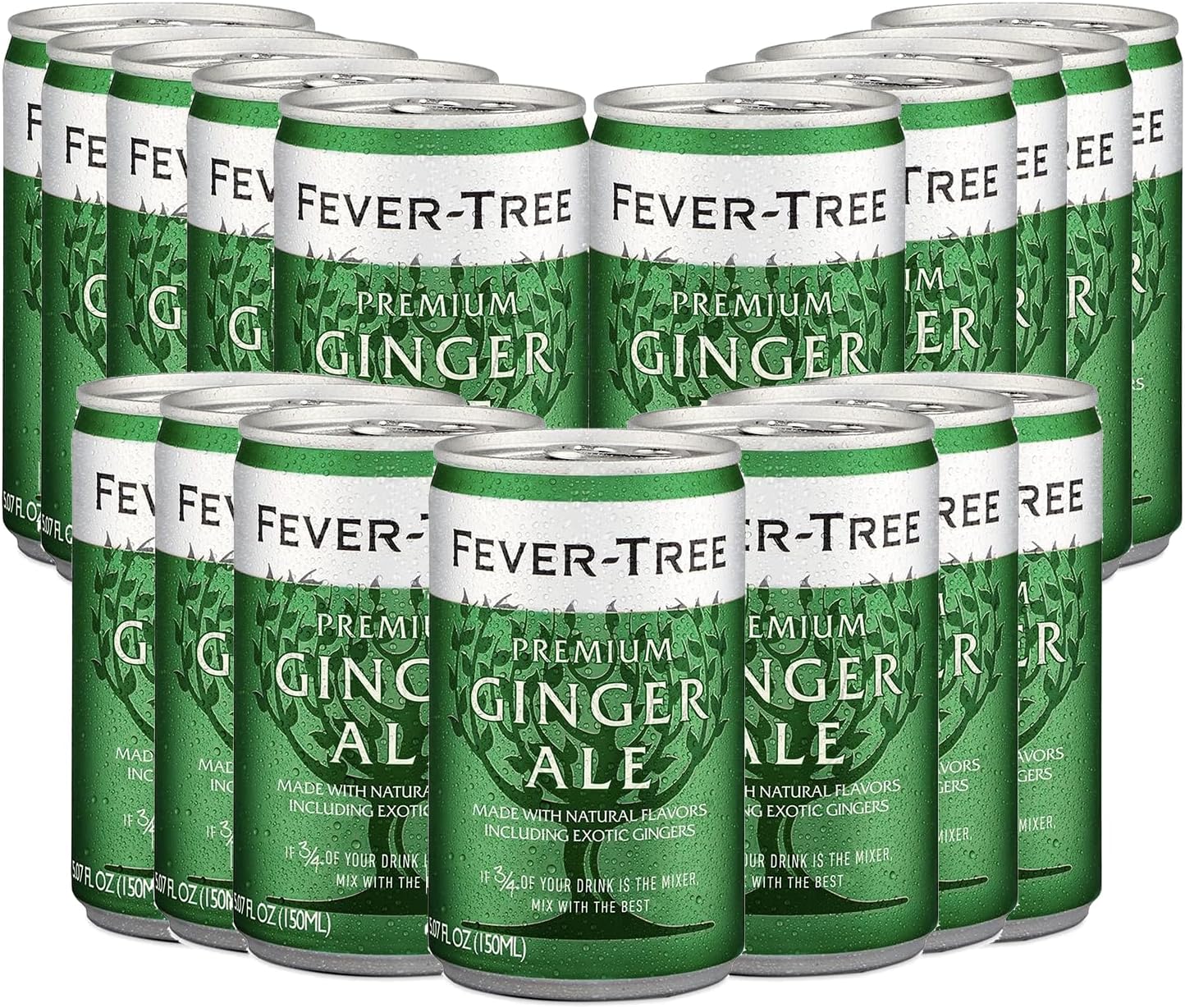 Fever Tree Premium Ginger Ale Premium Quality Mixer and