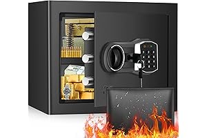 Genuine Fireproof Safe for Cash 1.6 Cu Ft