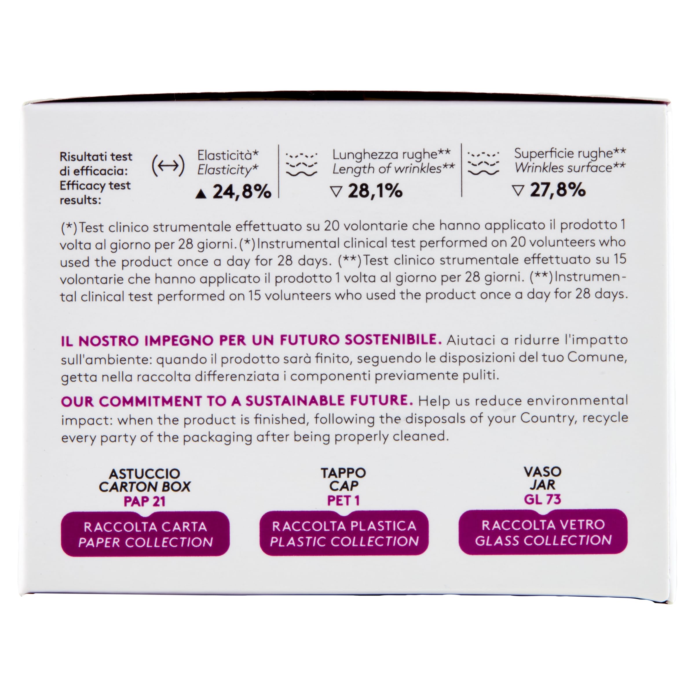 KORFF 3D Sculpt Crema Antirughe Viso e Collo, Formula Anti-Età Rassodante e Nutriente, 50ml
