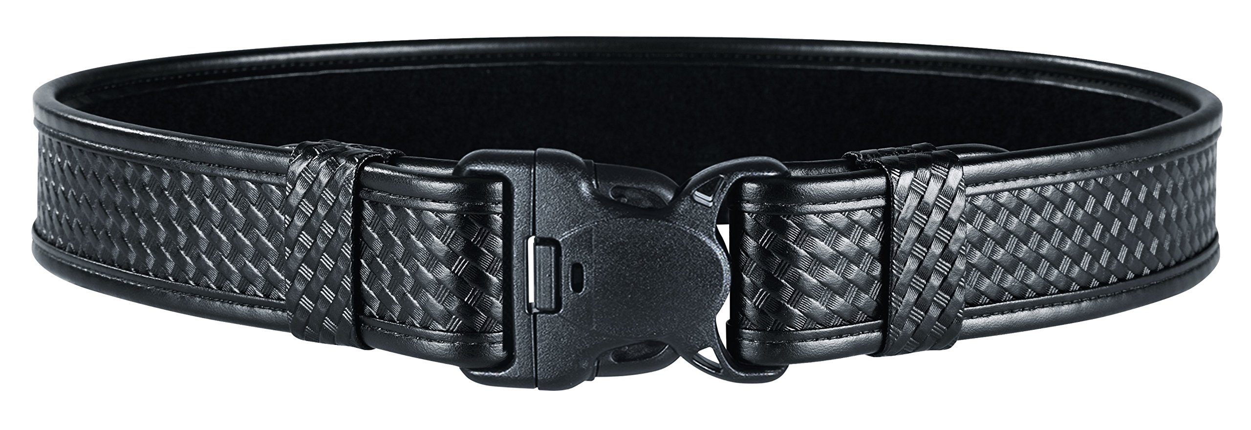 Bianchi7980, Duty Belt Basketweave Black Medium 34-40