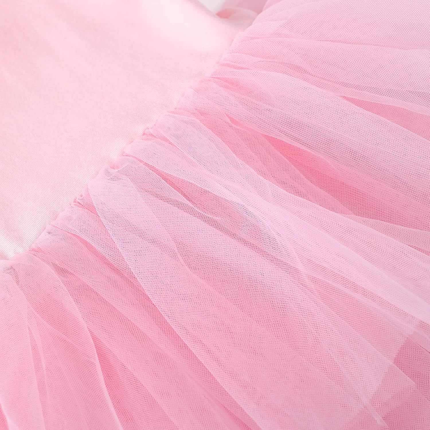 Girls Dance Tutu Dresses Ruffle Sleeve Snap Crotch Ballet Leotards - Image 3