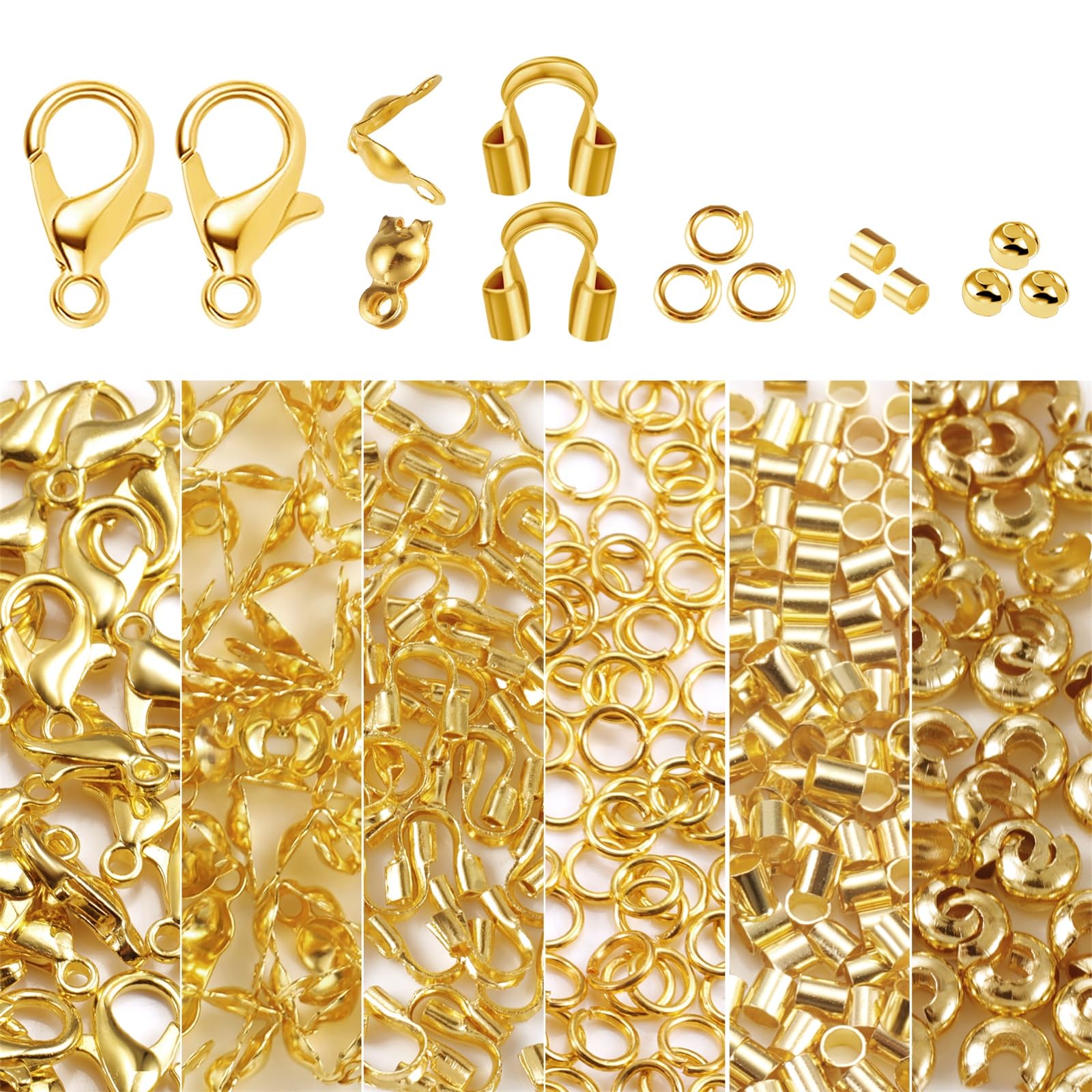 Kit 800 Pezzi Per Gioielli Fai Da Te - Con Scatola Porta Accessori - Foto 2