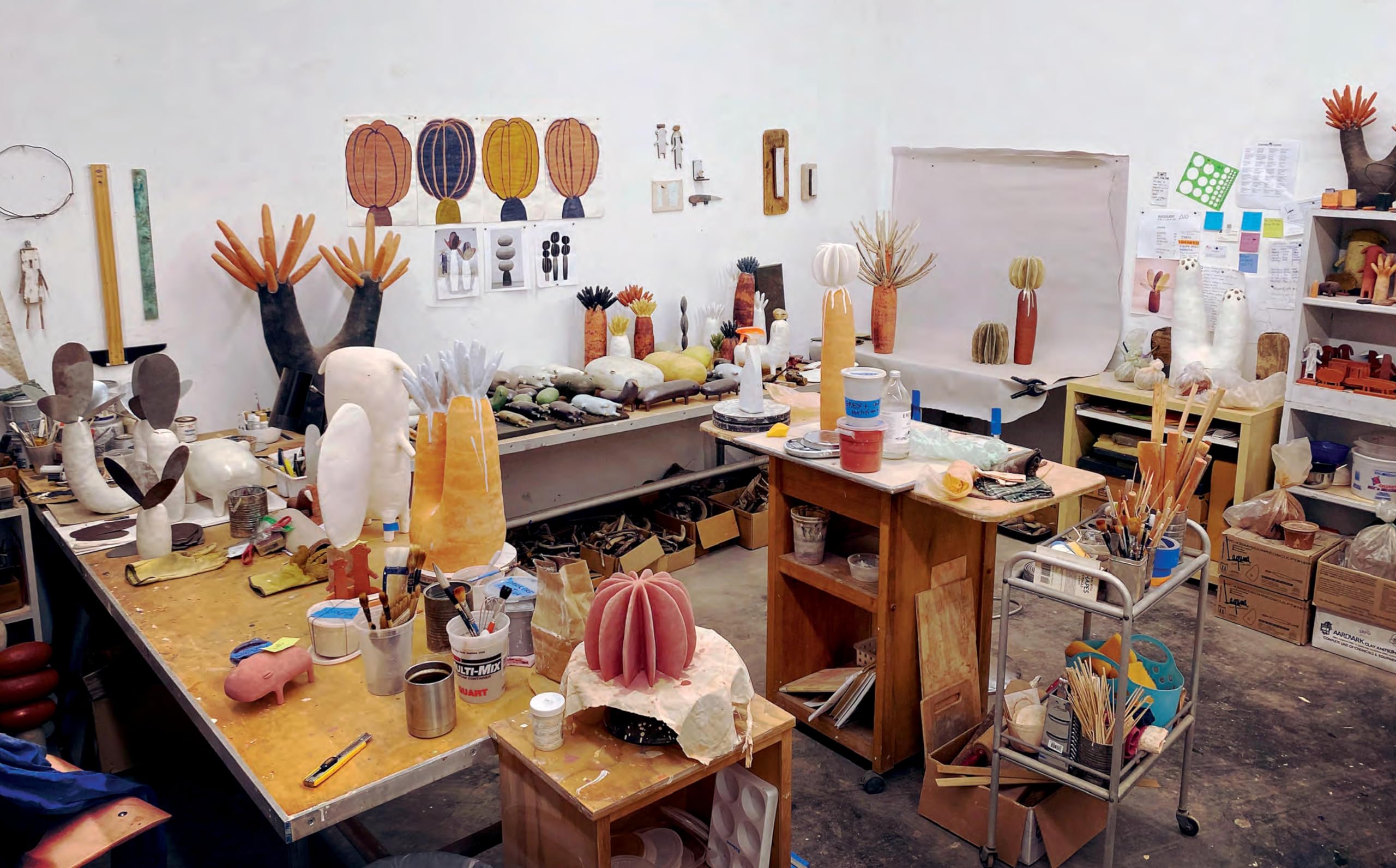 Ceramic artists on creative process