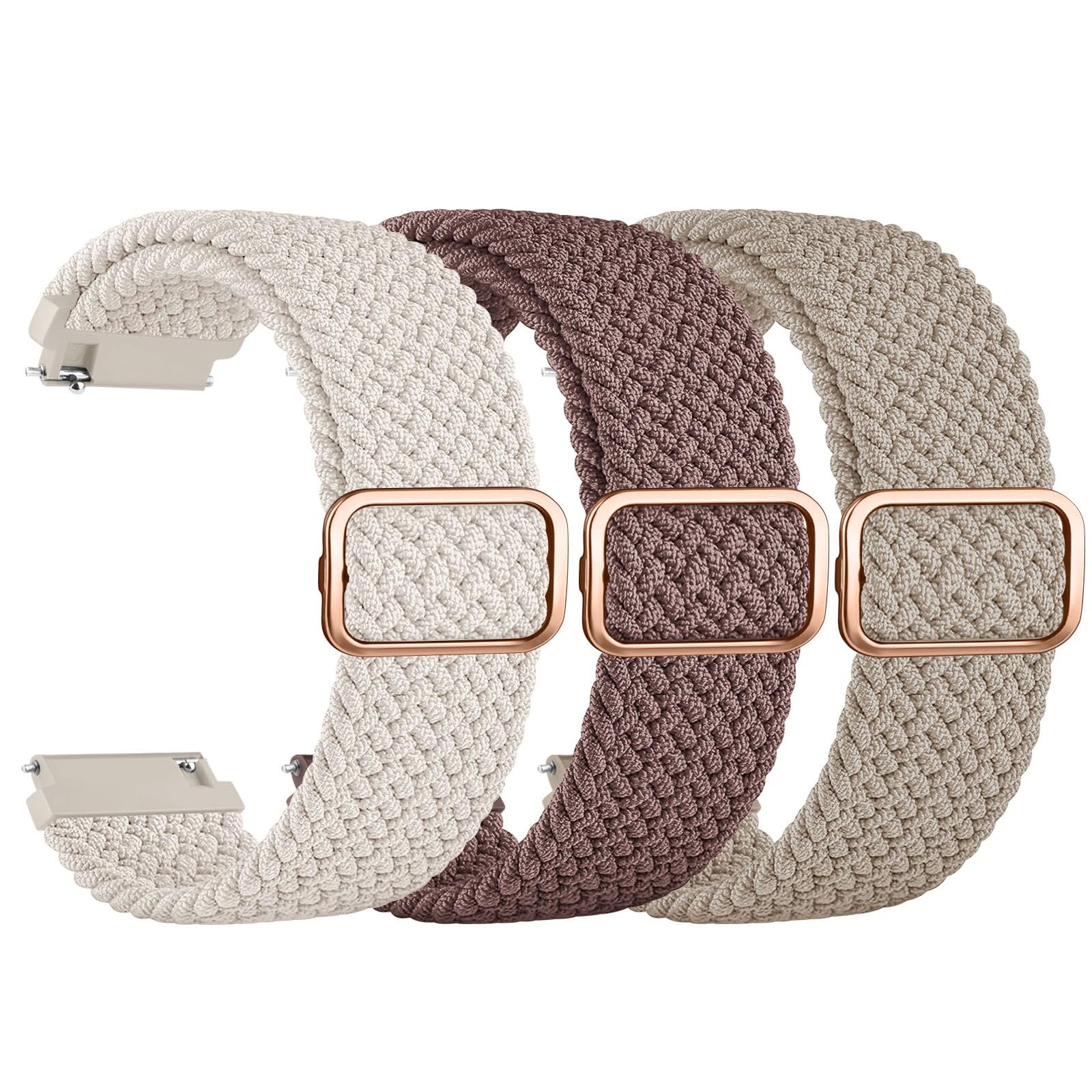 Meliya Correas 22mm para Amazfit GTR 4/3/3 Pro/2e/2/GTR 47mm/Bip 6/Bip 5/Xiaomi Redmi Watch 5 Active/Lite,Nylon Elástico Pulseras Mujer Hombre