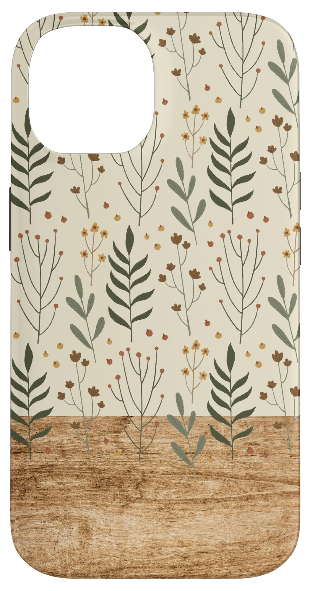 iPhone 14 Boho Botanical Floral Pattern Flower Power Wildflowers Gift Case