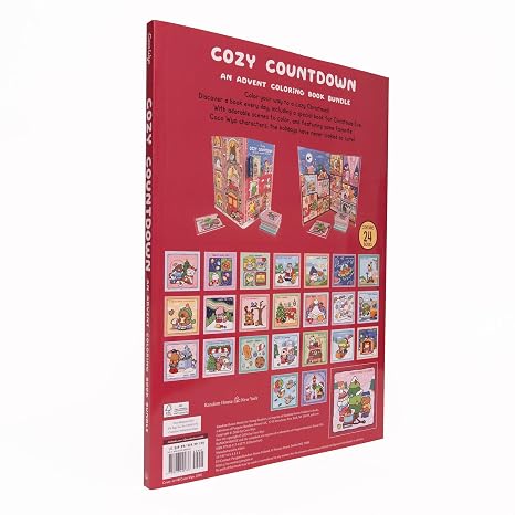 Cozy Countdown: An Advent Coloring Book Bundle