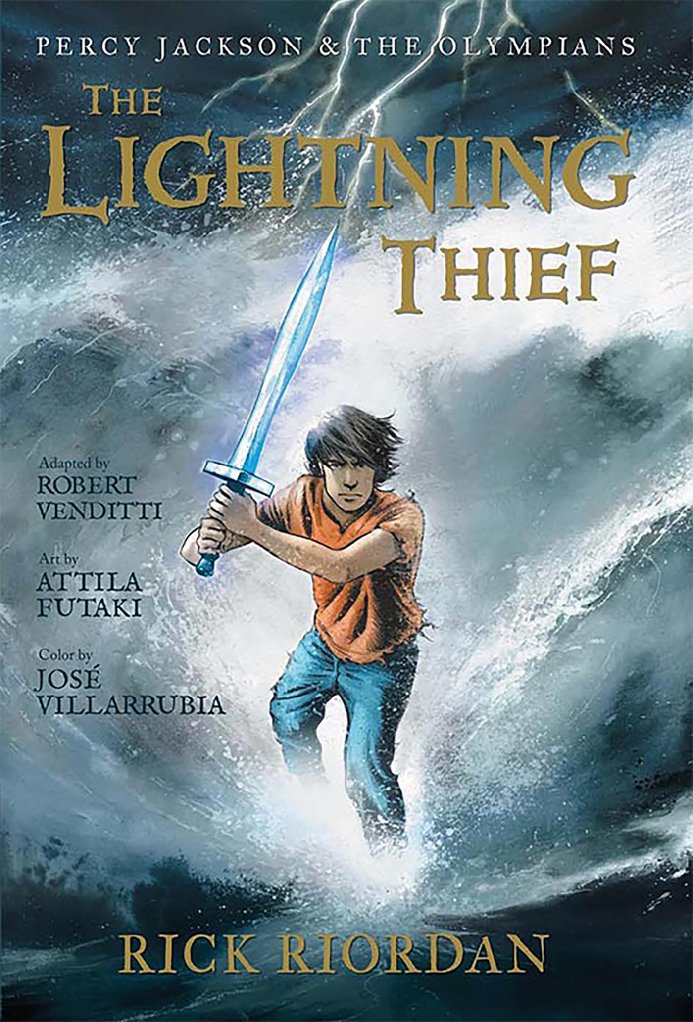 Percy Jackson & The Olympians: the Lightning Thief Graphic Novel