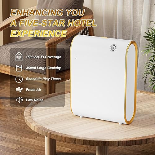 Miniatura 3 de Máquina de aire inteligente de aroma para el hogar, difusor de colección de hotel de 1500 pies cuadrados con tecnología de aire frío, fragancia para