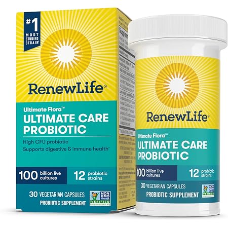 Amazon.com: Renew Life Adult Probiotics 50 Billion CFU Guaranteed ...