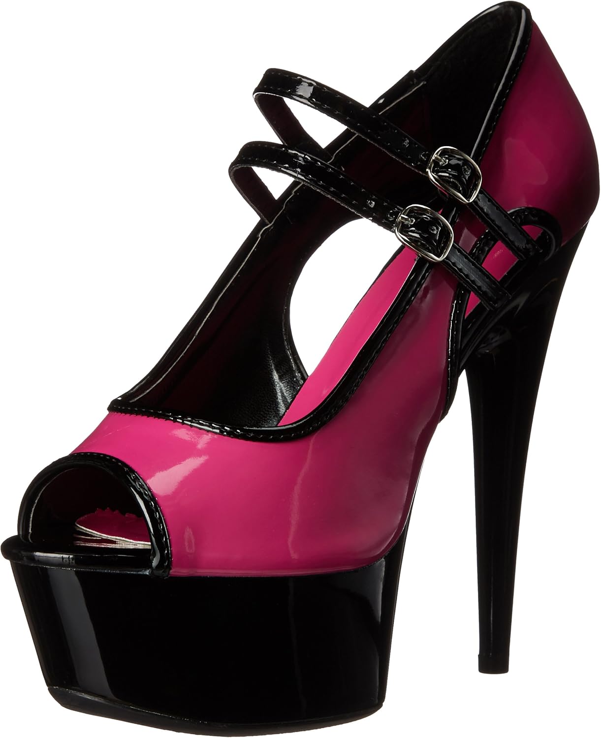 Ellie Shoes Women's 609-JET, Fuchsia, 7 B US