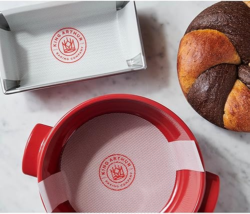 Miniatura 2 de King Arthur Baking Company - Juego de 2 levantadores de pan, antiadherentes reutilizables de silicona de grado europeo