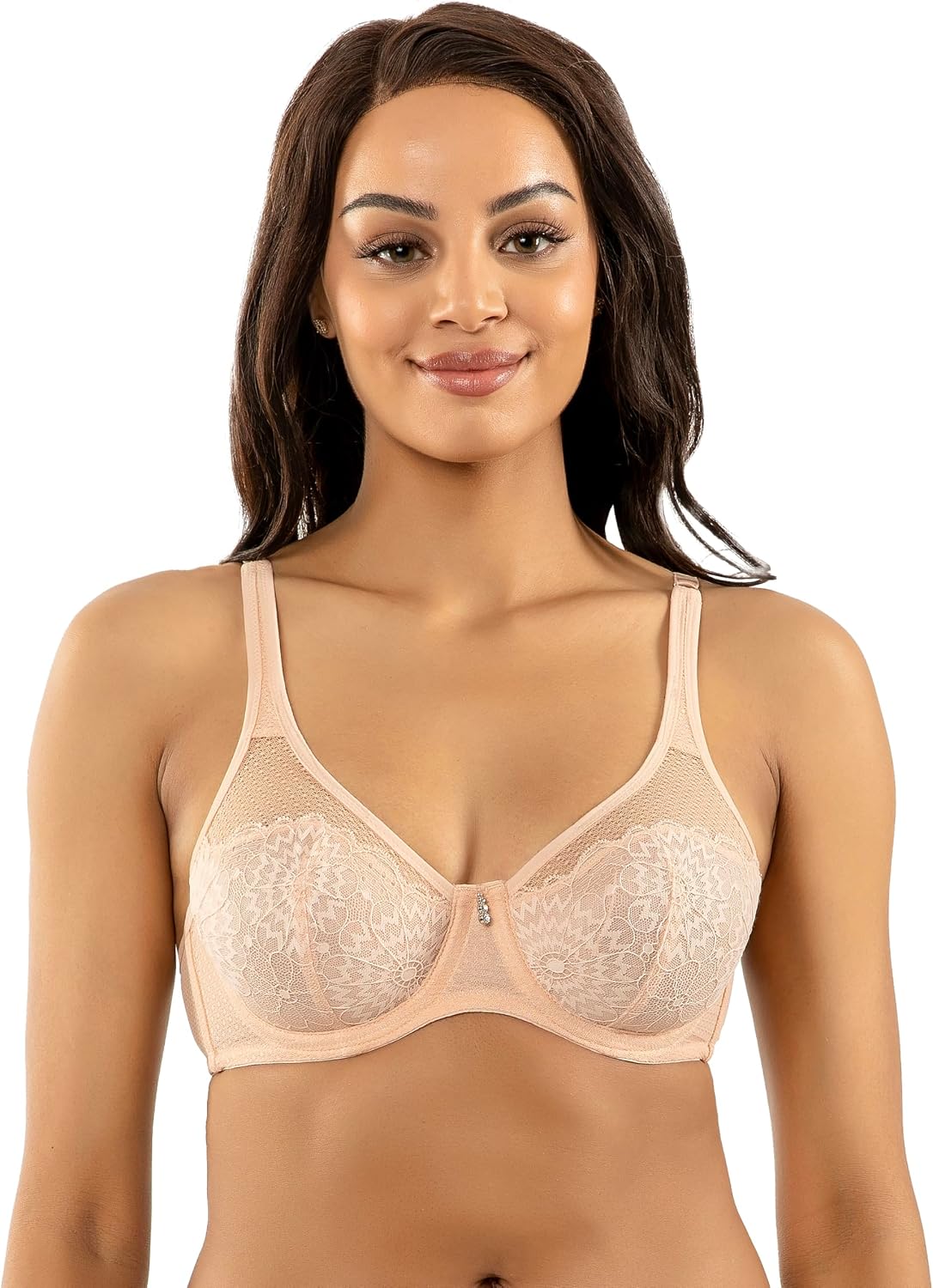 PARFAIT Paige Women's Full Busted Unlined Lace Bra - UK Sizing, Wired Support, Style A1672 8 thumbnail image