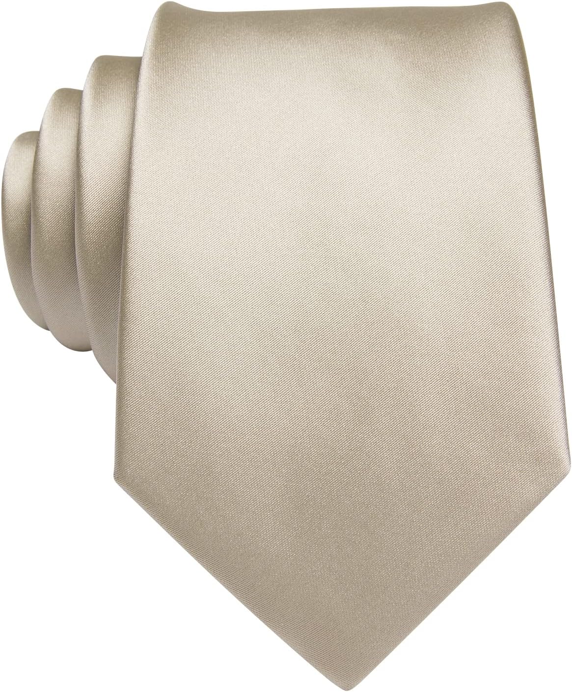 Hi-Tie Silk Ties for Men Plaid Paisley Striped Necktie Pocket Square Cufflinks Set Formal Business - Image 5