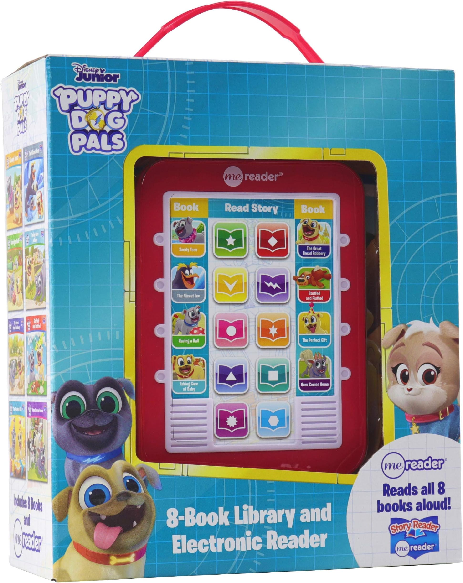 Disney Puppy Dog Pals - Me Reader Electronic Reader with 8 Book Library - PI Kids Hardcover – Big Book, 7 April 2020