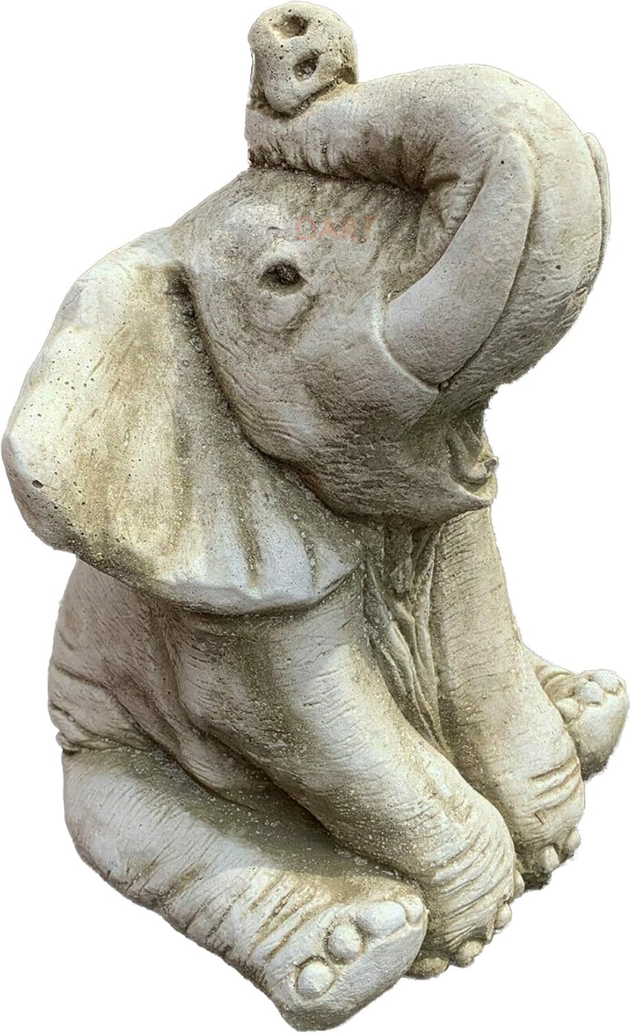 Darthome Ltd Large Stone Outdoor Garden African Elephant Trunk Up