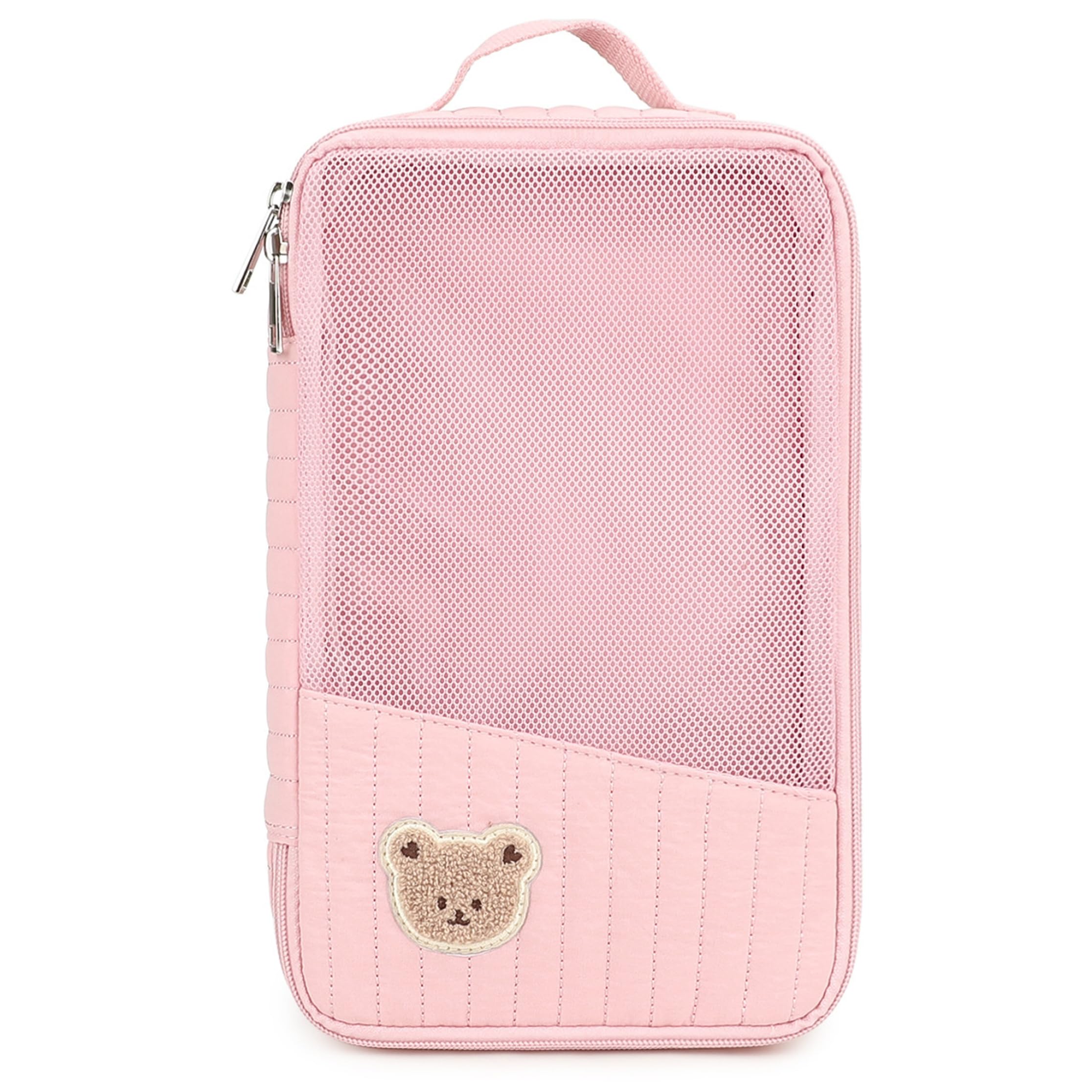 Diaper Bag Organizers, Cute Bear Diaper Bag Organizer Pouch, Portable Hanging & Handheld Storage, Travel Toiletry for Baby Essentials, Holder, Organizer Pouches
