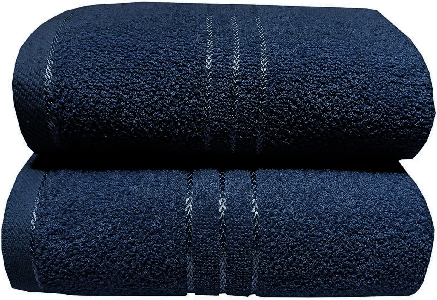 Toalla de baño extragrande jumbo de lujo (100 x 200 cm, paquete de 1-2) 100% algodón egipcio súper suave, secado rápido, ultra absorbente XXL toalla de baño grande para gimnasio, calidad hotel 600-GSM