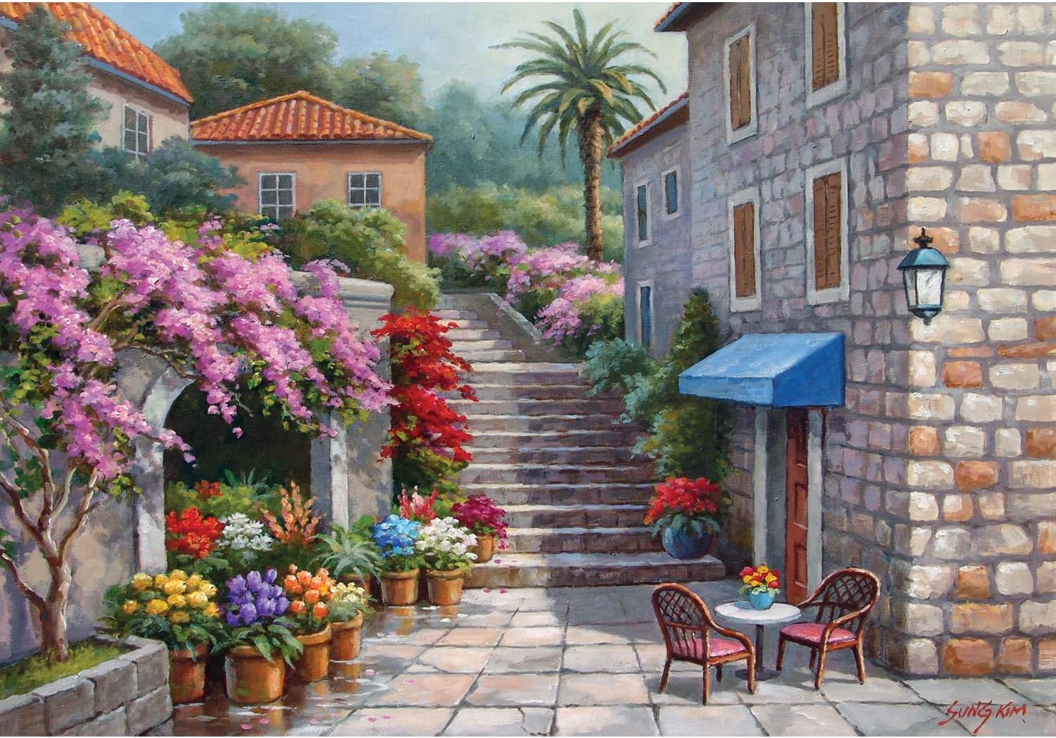 Puzzle - Springtime Flower Shop, 260 Piece Jigsaw Puzzle, #3329