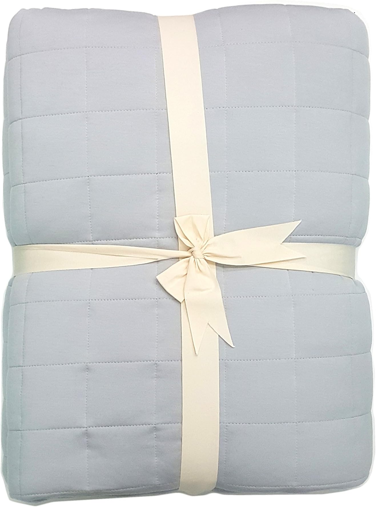 Kyte LIVING, Kyte Baby Quilted Adult Blanket, Made of Soft Bamboo Rayon (Storm)