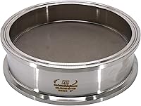 Vista 6 de HFS (R) Placa de filtro sinterizada de triple abrazadera de 4 pulgadas con filtro de acero inoxidable 304 de 1 micra