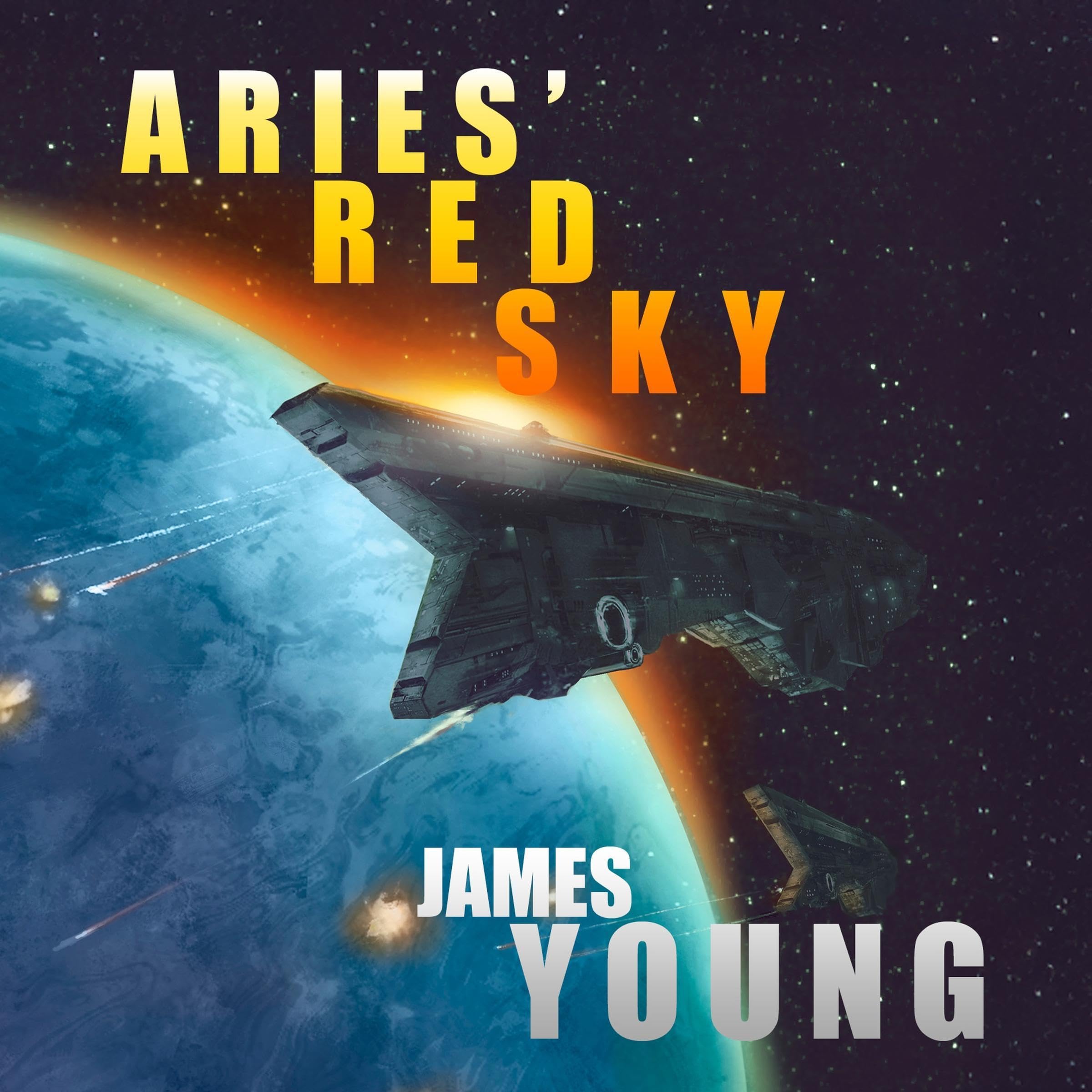 Cover art for Aries' Red Sky