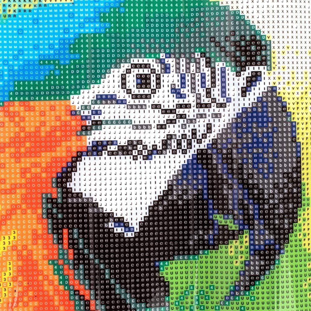 Ideen Mit Herz 5D Diamond Painting Set | Diamond Painting Set | Motivo: 35 X 25 Cm | Tela: 30 X 40 Cm | Pietre Rotonde | Accessori | Diverse Immagini A Scelta (ninfee