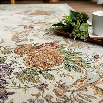 新品GOBELIN CHENILLE 花柄ラグ Amazon.co.jp: Sayang Sayang Floral Rug, Chenille 126 Gobelin