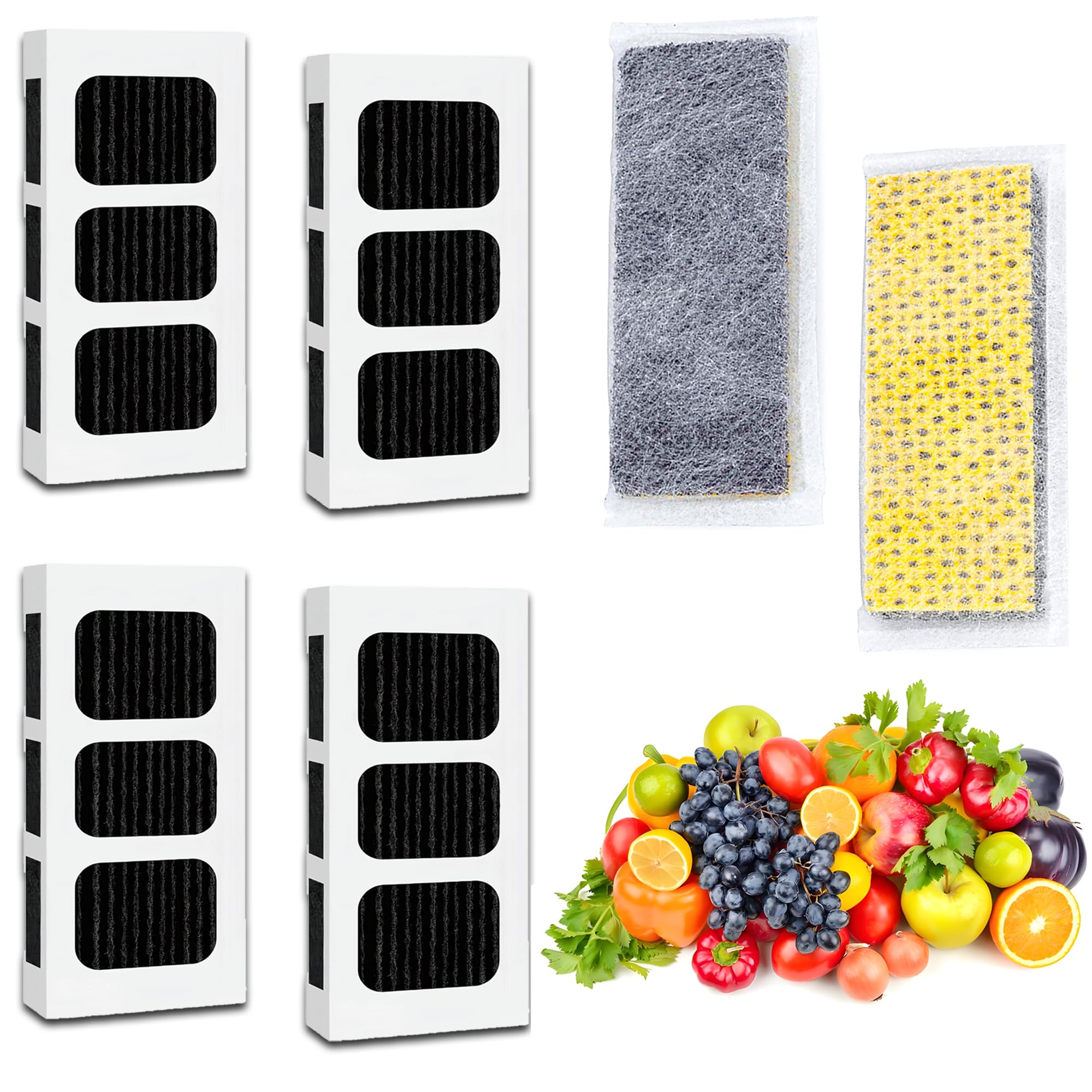 Refills for Frigidaire PK-2 Produce Keeper &amp; Ultra II Filter (6)