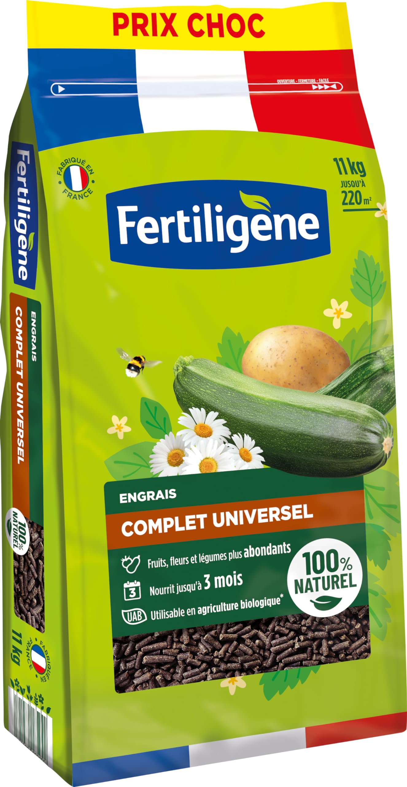 Engrais granulés complet UAB 11 kg
