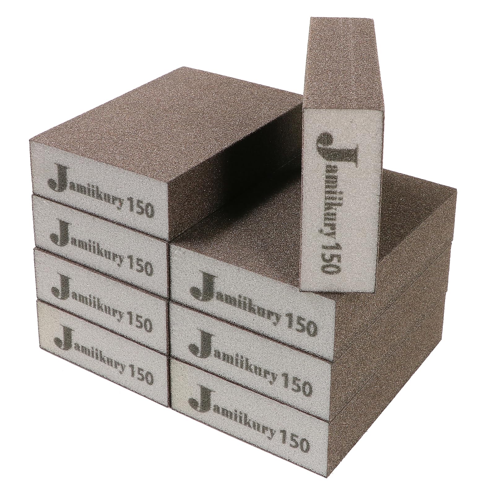 Jamiikury 220 Grit Sanding Sponges - 8 Pack -18
