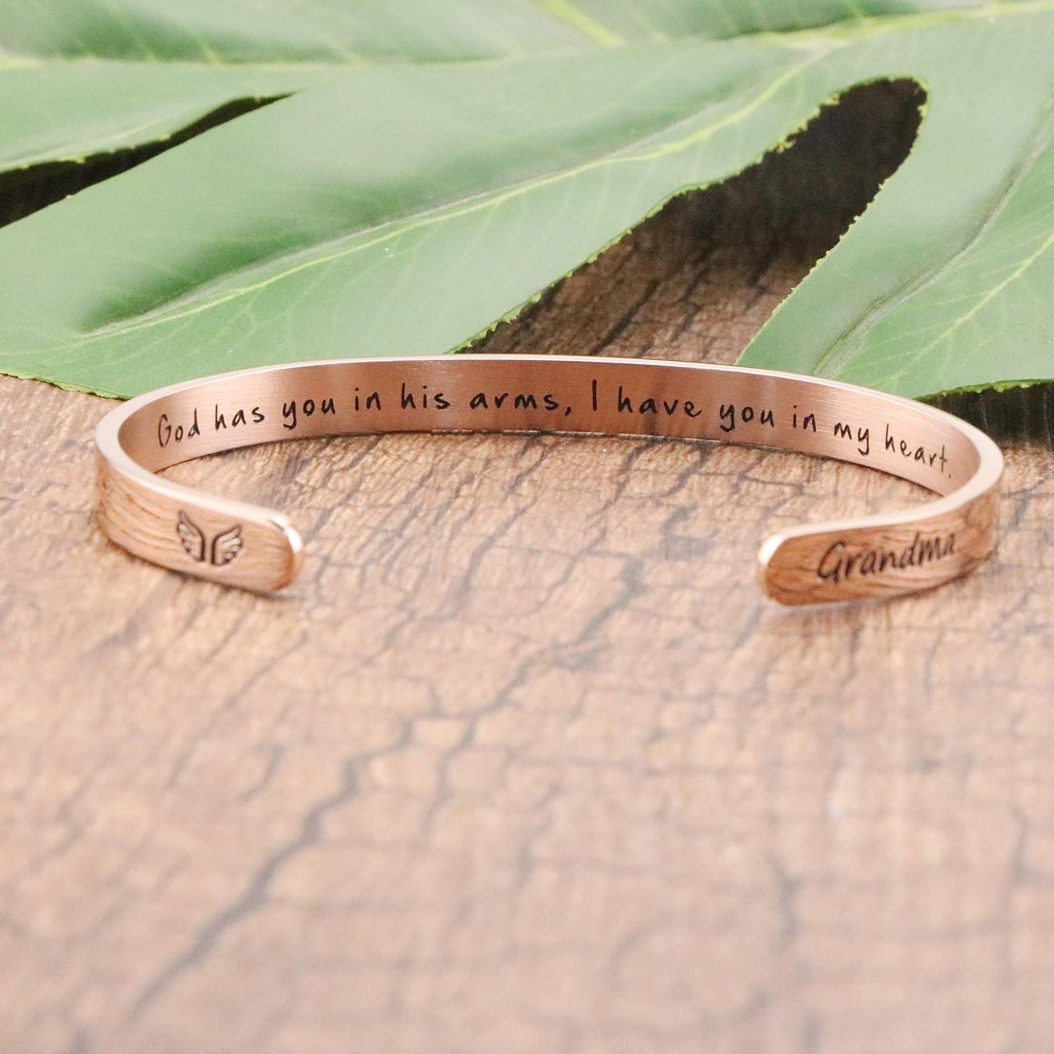 You're A Bdss Bracelet Rose Gold Jewelry Inspirational Gift for Boss Women Empowerment Inspirational Mantra Cuff: Clothing, Shoes & Jewelry